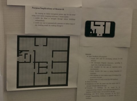 Developing an Automatic Indoor Mapping Technique to Create an Indoor Navigation System App for the Blind and Visually Impaired